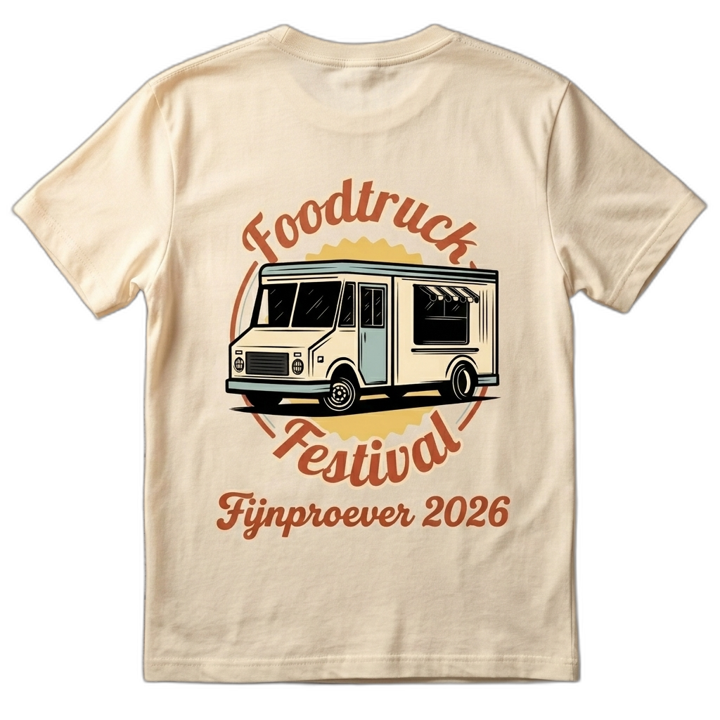 Fijnproever T-shirt achterzijde